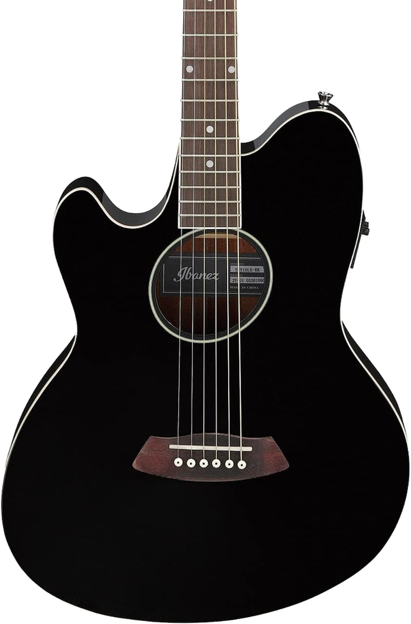 Amazon.com: Ibanez Talman TCY10LEBK Left-handed Acoustic-electric